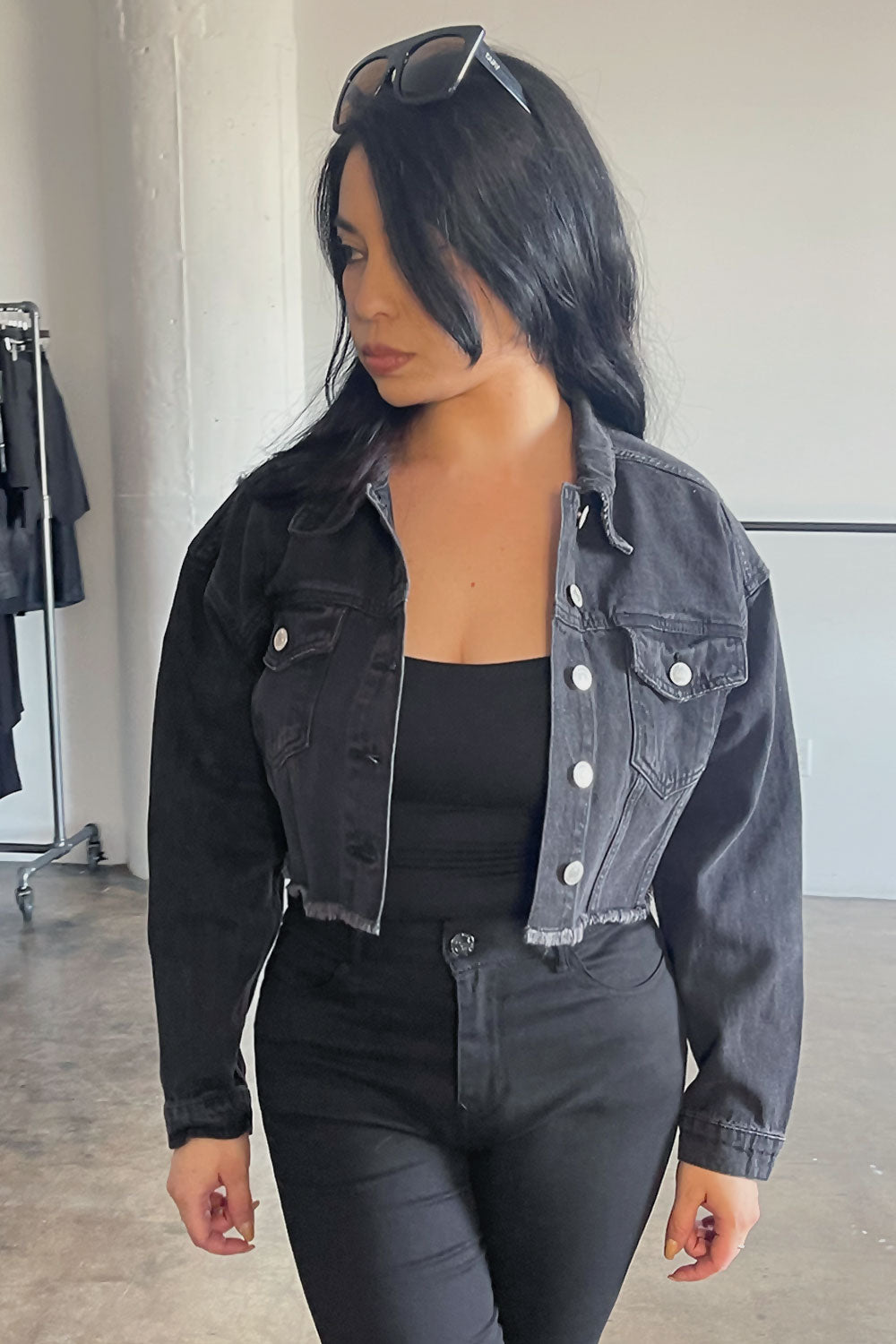 Helena denim shop jacket