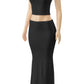 RAQUEL TOP & MAXI SKIRT SET