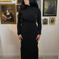 FAITH TURTLENECK MAXI DRESS