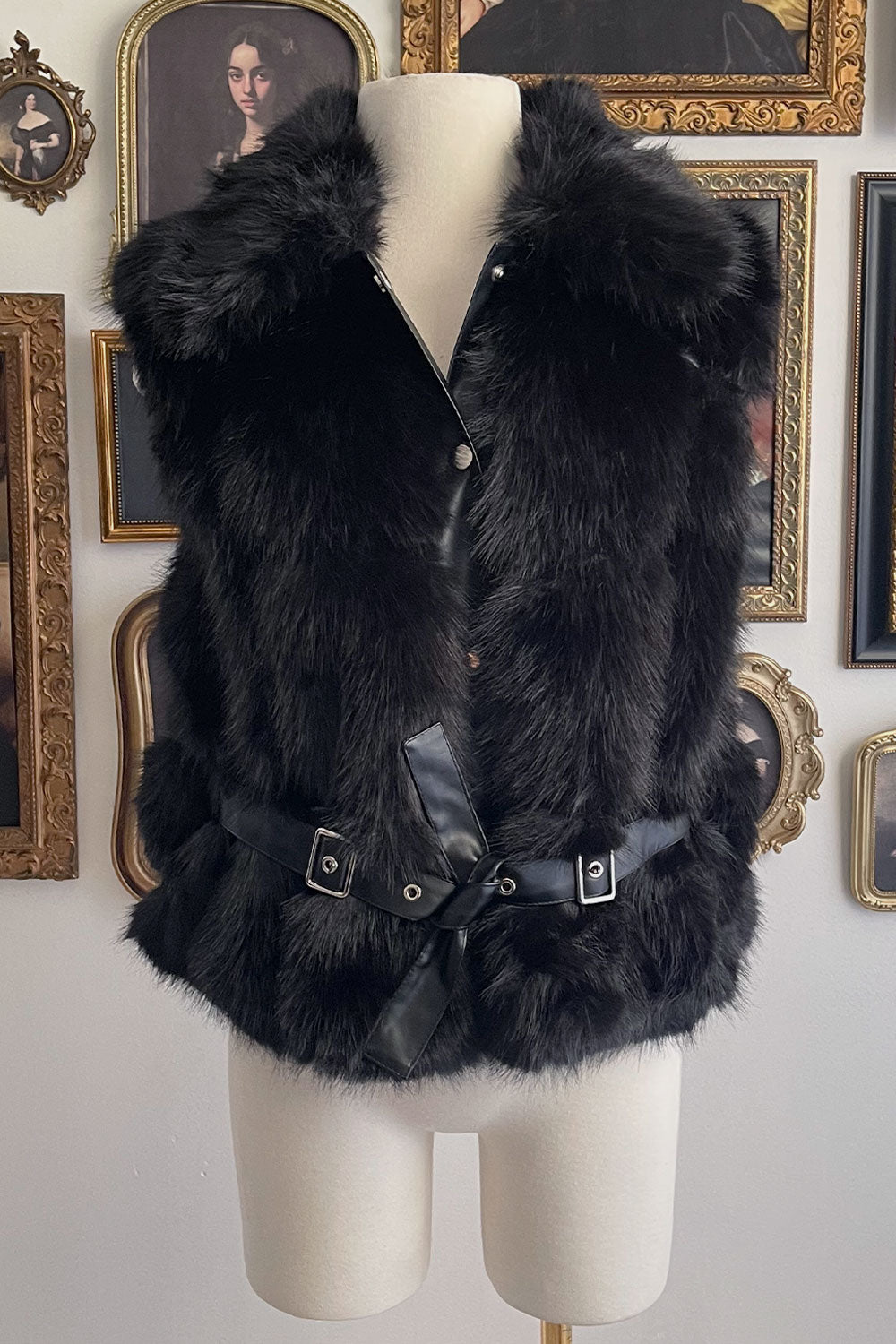 KALANI FAUX FUR VEST