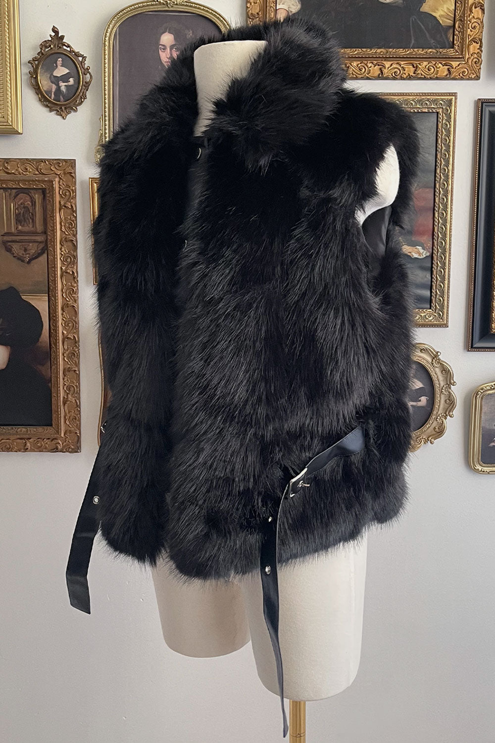 KALANI FAUX FUR VEST