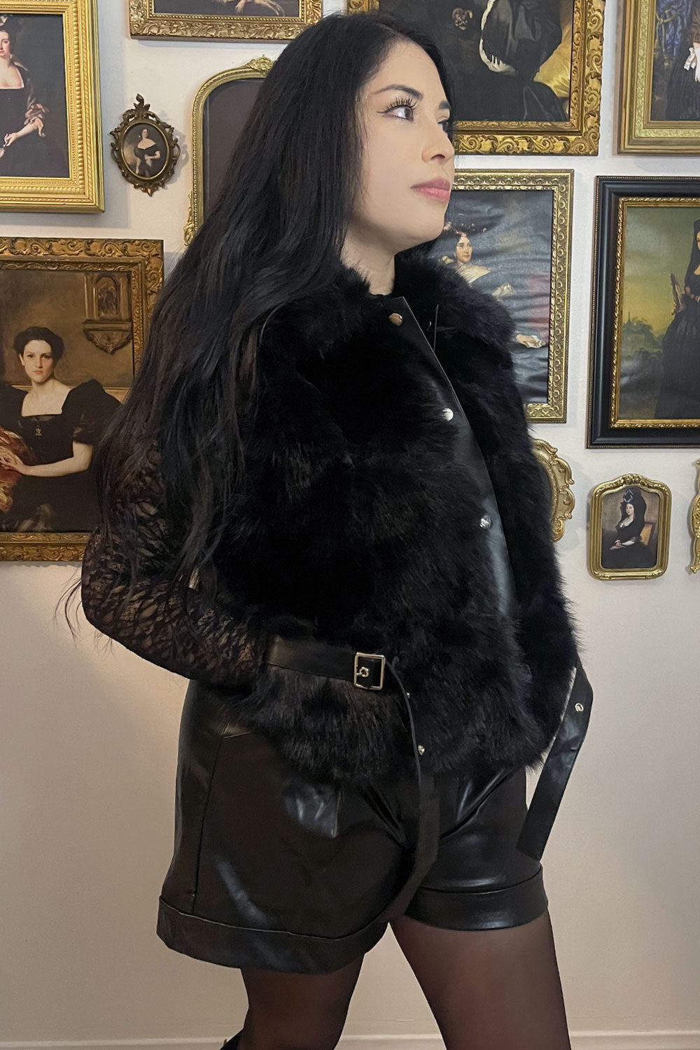 KALANI FAUX FUR VEST