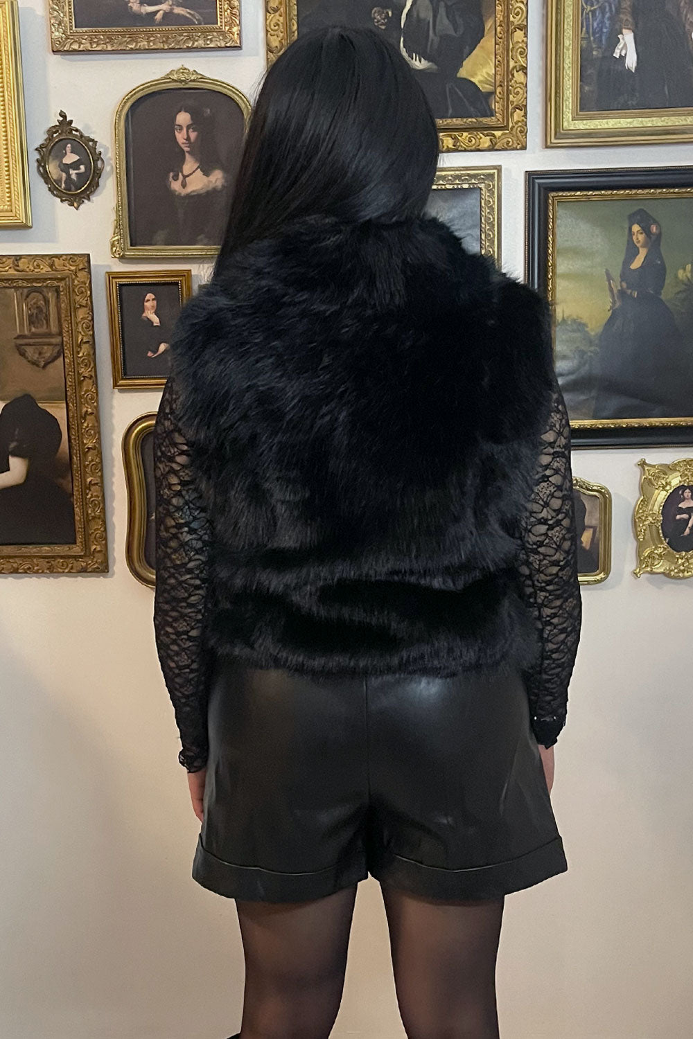 KALANI FAUX FUR VEST