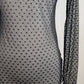 STEPHANIE POLKA DOT MESH TOP